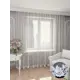 Тюль Inva Грек Сетка "Бусинка Цветы" 260x600 белый