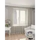 Тюль Inva Грек Сетка "Бусинка Цветы" 260x300 шампань