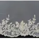Тюль Inva Грек Сетка "Бусинка Цветы" 260x600 капучино