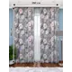 Фотошторы Homepick ShtBlakaut21092020 RosesGreyBLOut/6345/ на шторной ленте 265x290 см, рисунок цветочный