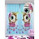 Фотошторы Homepick ShtBlakaut21092020 UnicornGirlBout/9231/ на шторной ленте 265x290 см, рисунок детский