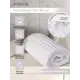 Полотенце махровое Denastia Нежность 70x130 см D100136 цвет белый