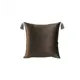 Декоративная подушка Edelson Velvet горький шоколад, 45x45 см