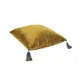 Декоративная подушка Edelson Velvet золото, 45x45 см