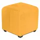 Пуф Dreambag Николь Желтый Велюр 40x40 см