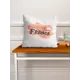 Наволочка декоративная homepick из флиса 45x45 см цвет красный белый розовый 667