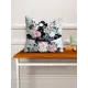 Наволочка декоративная homepick из флиса 45x45 см цвет серый розовый синий 683