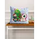 Наволочка декоративная Homepick из флиса 40x40 см UnicornChristmasTree 1947