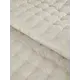 Покрывало Romance вышивка 120683, 160x220 см, велюр, цвет бежево-серый