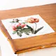 Салфетка Myatashop Пион и тюльпан СФ-ЦВ003, 40x40 см