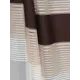 Тюль на шторной ленте Инчи 300x270 см цвет коричневый
