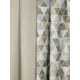 Штора на шторной ленте Треул 200x270 см цвет коричневый