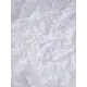 Тюль на шторной ленте Узор 300x270см цвет белый