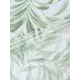 Тюль на шторной ленте для кухни Дора 300x250 см цвет зеленый