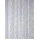 Тюль на шторной ленте Сетка Вышивка 300x270 см цвет сиреневый цветок