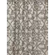 Штора на шторной ленте Лисса 150x270 см цвет коричневый
