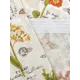 Штора на шторной ленте Gardens 140x240 см цвет оранжевый