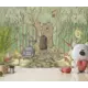 Фотообои флизелиновые Luxury walls Детские 400x270 см Лесной уют