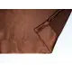 Штора на шторной ленте Leonardo 200x250 см цвет коричневый