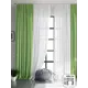 Тюль на шторной ленте Helga Дамос 600x290 цвет зеленый