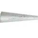 Потолочный плинтус Glanzepol GP-14 Silver полистирол цвет серебристый 2000x80x100мм