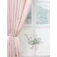 Штора на шторной ленте Ромбики 180x250 цвет розовый
