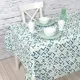 Скатерть на стол Altali Райли прямоугольная 136x220 см цвет бирюзовый