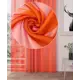 Тюль на шторной ленте Микровуаль 300x270 цвет кирпичный