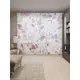 Тюль Joyarty на шторной ленте Цветочные взрывы 310x265 см рисунок растительный цвет фиолетовый