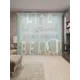 Тюль Joyarty на шторной ленте хороший пляж 310x265 см цвет бирюзовый