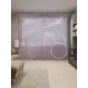 Тюль Joyarty на шторной ленте Космос скрывает тайны 310x265 см цвет фиолетовый
