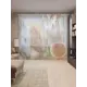 Тюль Joyarty на шторной ленте Пес в гостях у пони 310x265 см цвет оранжевый