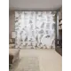 Тюль Joyarty на шторной ленте Друзья человека 310x265 см цвет черный