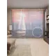 Тюль Joyarty на шторной ленте Парусная дружба 310x265 см рисунок природный цвет оранжевый
