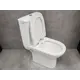 Унитаз-компакт Bloomix Bravo 14803SB/UF1 безободковый с функцией биде и смесителем
