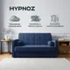 Диван Hypnoz Palma DHP14008 160x92x103 см велюр цвет синий