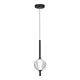 Светильник подвесной светодиодный ST Luce Peek Sl6120.403.01 3 м² теплый белый (желтый) свет цвет черный