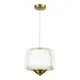 Светильник подвесной светодиодный ST Luce Pandora Sl6127.303.01 6 м² теплый белый (желтый) свет цвет латунь