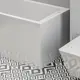 Экран под ванну Marka one Flat 02бфл70л_nvsb 70x3см цвет белый