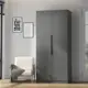 Шкаф распашной Laera Shk22A02B03С03 100x220x52 см МДФ с покрытием цвет риолит