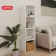 Стеллаж Letta 36.2x139.6x28 см ЛДСП цвет белый нагрузка на полку до 5 кг