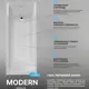 Прямоугольная ванна Marka one MODERN 01мод1570_nvsb акрил 150x70см