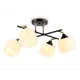 Люстра подвесная AMBRELLA LIGHT TR303084 TRADITIONAL 4 лампы 18 м² цвет черный/золото