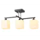 Люстра подвесная AMBRELLA LIGHT TR303114 TRADITIONAL 3 лампы 16 м² цвет черный/золото