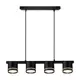 Люстра потолочная Arte lamp Legacy A8024sp-4bk 4 лампы 2 м² цвет черный