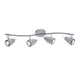 Спот поворотный Arte Lamp Regista A1966PL-4GY цвет серый