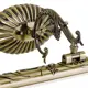 Светильник настенно-потолочный светодиодный Arte Lamp Napoli A6308AP-1AB цвет коричневый