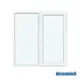 Окно ПВХ Deceuninck Форвард двустворчатое 145x144см левое/правое двухкамерный стеклопакет
