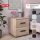 Тумба прикроватная Letta 40x44.5x38.6 см 2 ящика ЛДСП цвет дуб сонома