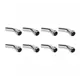 Угол 45° Zeissler 22x22 ВПр латунь 10 шт ZTI.558.002222-10